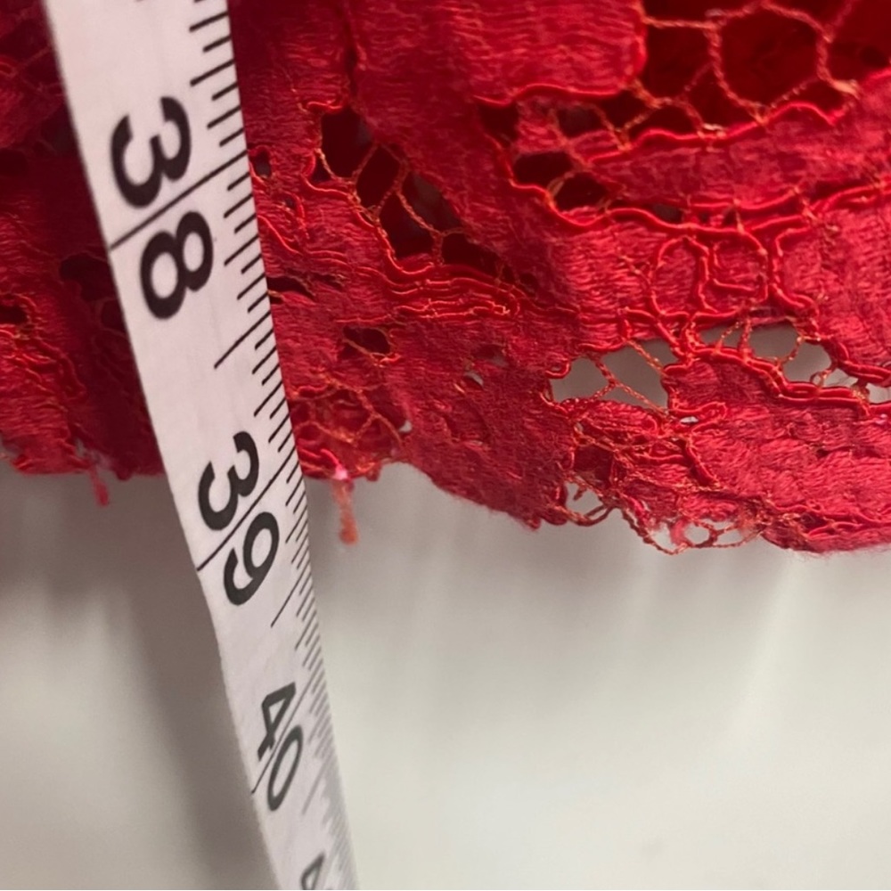 Adrianna Papell red lace size 6 occasion dress - Picture 5 of 5